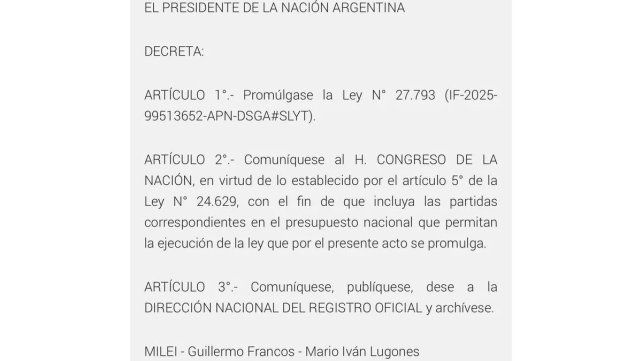 Emergencia en Discapacidad: el Gobierno promulgó la ley pero pidió al Congreso asignar fondos Emergencia en Discapacidad: el Gobierno promulgó la ley pero pidió al Congreso asignar fondos