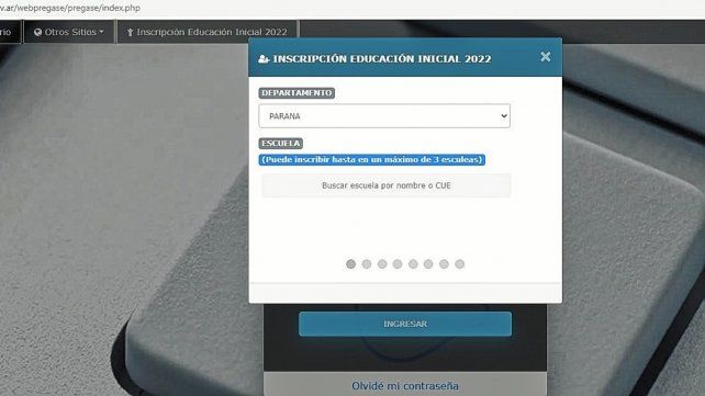 Inscripción abierta para jardines de infantes en Entre Ríos