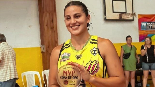 Rocío Díaz fue elegida como la mejor jugadora del torneo.