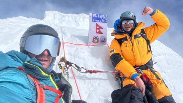 Hazaña: el entrerriano Juan Cruz Rodríguez conquistó el Lhotse, la cuarta montaña más alta del mundo Hazaña: el entrerriano Juan Cruz Rodríguez conquistó el Lhotse, la cuarta montaña más alta del mundo
