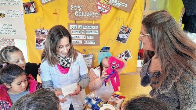 Exposición. En la escuela N°26 Justo José de Urquiza de la ciudad de Rosario del Tala.