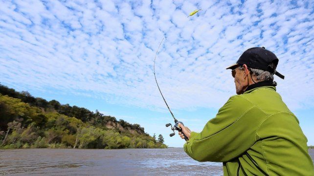 La pesca, uno de los grandes atractivos turísticos en Entre Ríos siempre y en esta Semana Santa en particular. 