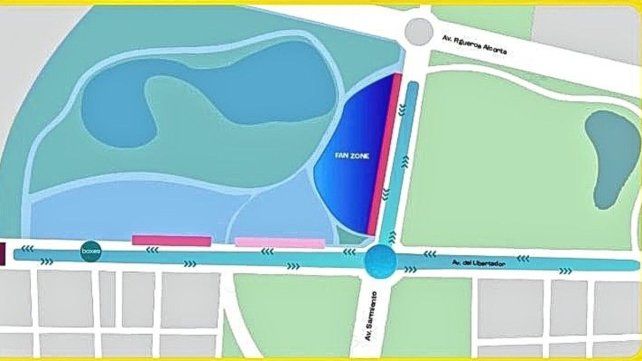 Los sectores por dónde transitará el Alpine de Franco Colapinto. Los sectores por dónde transitará el Alpine de Franco Colapinto.