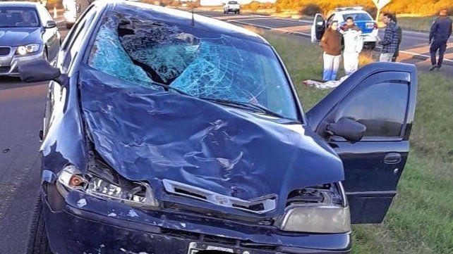 Fuerte accidente en ruta 14. Fuerte accidente en ruta 14.