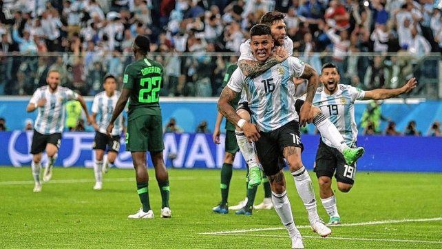 Argentina derrotó 2-1 a Nigeria en el Mundial 2018 Argentina derrotó 2-1 a Nigeria en el Mundial 2018
