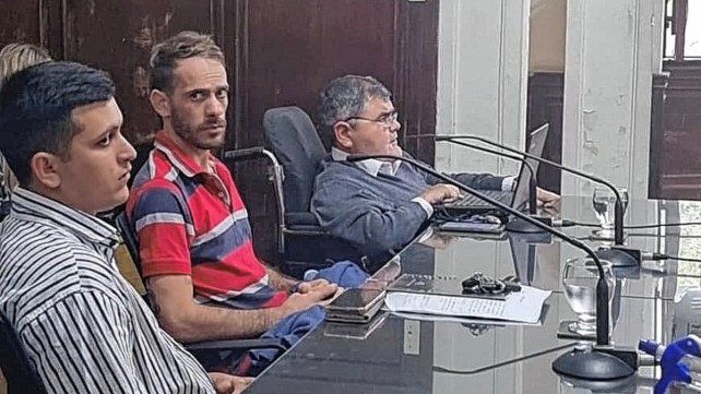El camionero Narco en el juicio. El camionero Narco en el juicio.