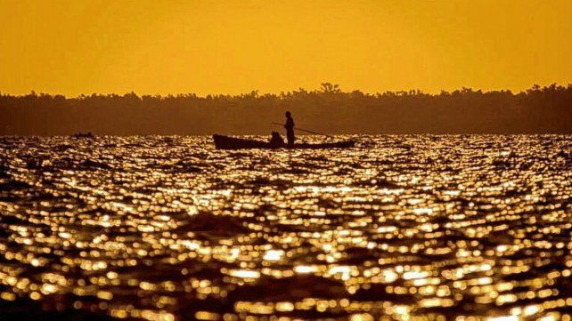 Una imagen tomada en Bajada Grande por el fotógrafo de Paraná, Pablo Merlo.