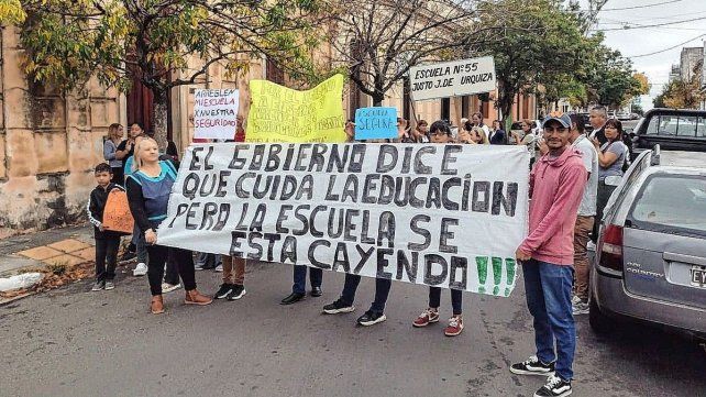 Reclamo en Concordia. Reclamo en Concordia.