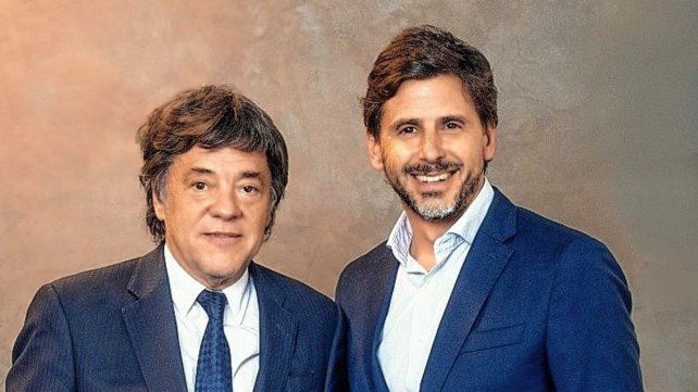 El empresario Gustavo Scaglione y el CEO de Telefe, Darío Turovelzky El empresario Gustavo Scaglione y el CEO de Telefe, Darío Turovelzky