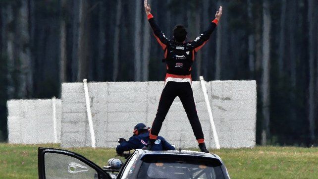 Gastón Iansa le dedicó el triunfo a Alex Conci.