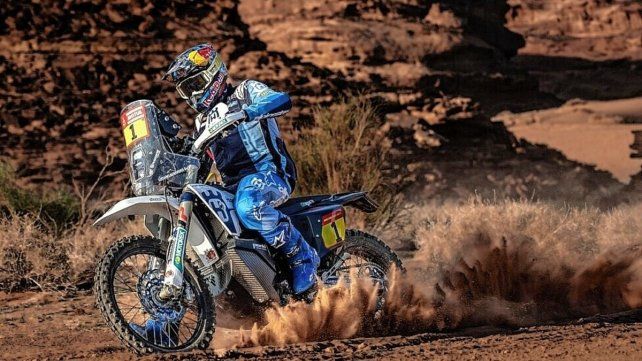 Luciano Benavides llegó segundo este domingo. Luciano Benavides llegó segundo este domingo.