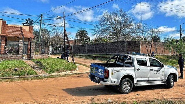 Joven trabajador herido en Concordia. Joven trabajador herido en Concordia.
