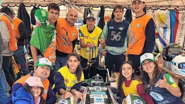 Set Up Challenger. La escuela José María Colombo de Gualeguaychú se ubicó en el tercer lugar.