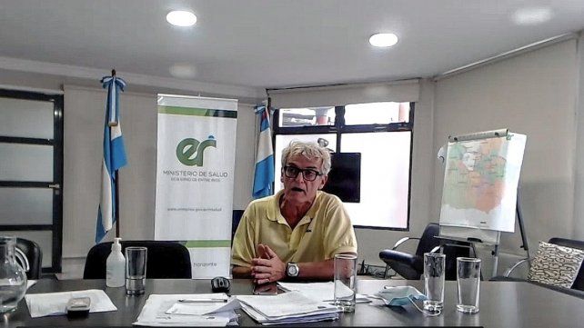Zanuttini habló de los efectos de la segunda ola de coronavirus en Entre Ríos durante el Cofesa.