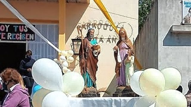 La celebración. Patronal será el próximo 26 de julio, a las 16, en la parroquia ubicada en calle Garrigó de Paraná.