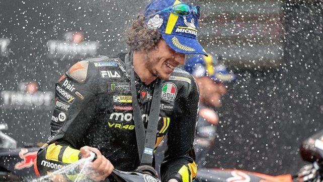 Marco Bezzecchi ganó en Argentina.
