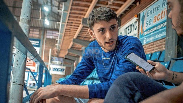 Luciano Vicentín recarga energías en Paraná. Luciano Vicentín recarga energías en Paraná.