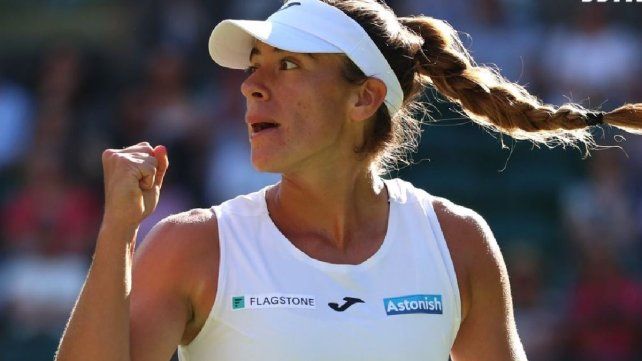 Triunfo histórico de Solana Sierra en Wimbledon. Triunfo histórico de Solana Sierra en Wimbledon.