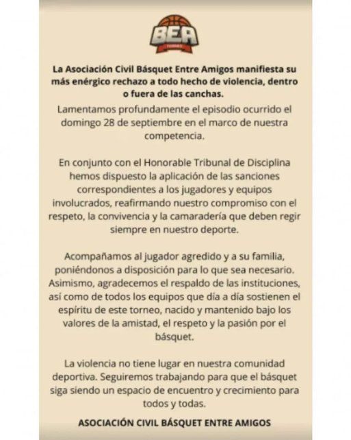 Violencia en un partido amateur: codazo, pisotón en la cabeza y sanciones ejemplares. Violencia en un partido amateur: codazo, pisotón en la cabeza y sanciones ejemplares.