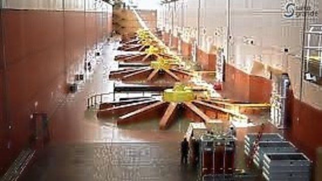 Las turbinas del complejo.