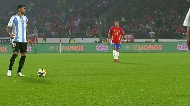 Argentina, con el Cuti Romero como capitán, empata ante Chile. Argentina, con el Cuti Romero como capitán, empata ante Chile.