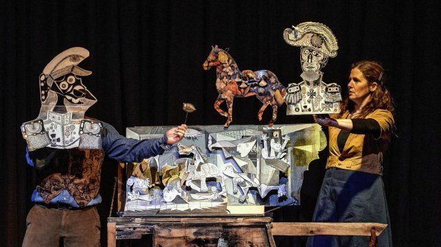 "El caballo y la paz", una de las obras que se verá mañana en el marco de la Fiesta Provincial de Teatro