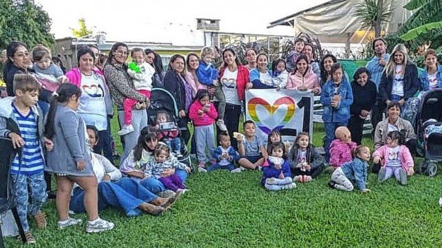 Familias de niños con síndrome de Down se reunieron en Paraná.