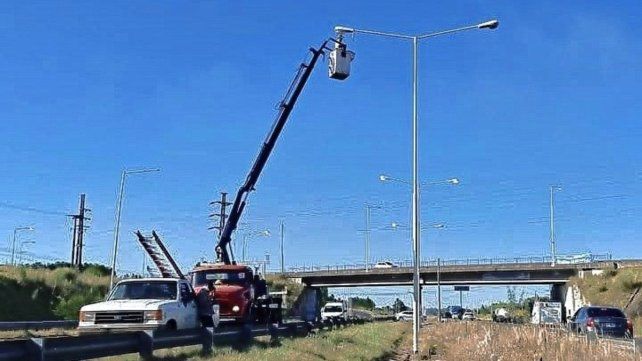 Mantenimiento en Autovía 14. Mantenimiento en Autovía 14.