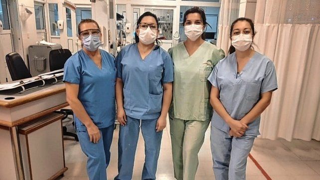 La enfermería atraviesa el momento de mayor demanda de pacientes.