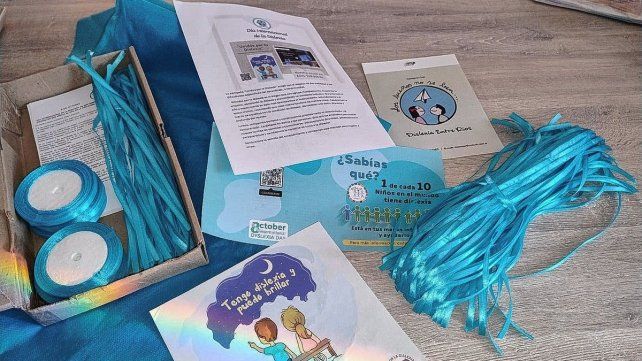 El color turquesa está presente en las campañas de sensibilización de la dislexia El color turquesa está presente en las campañas de sensibilización de la dislexia