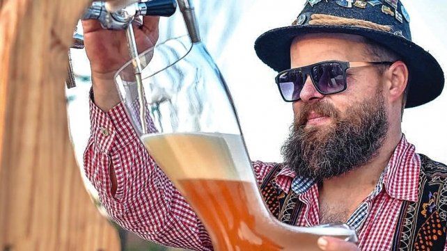 La cerveza artesanal ya es un clásico en los encuentros.