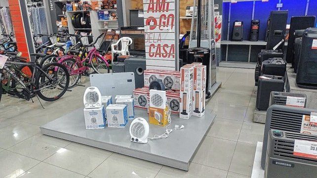 La ola polar disparó la demanda de estufas. La ola polar disparó la demanda de estufas.