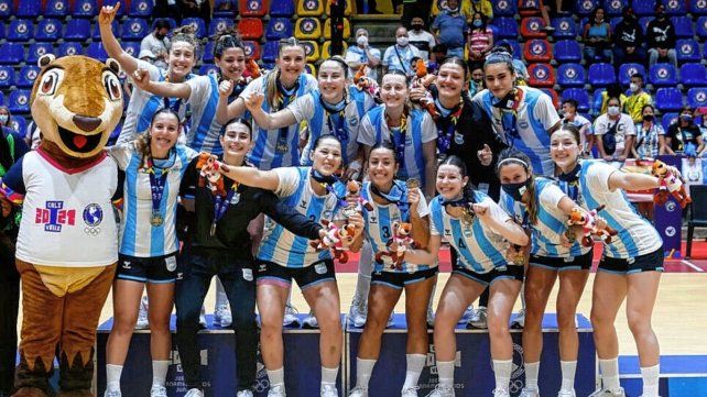 La selección juvenil de handball femenino se quedó con el oro en los Panamericanos.