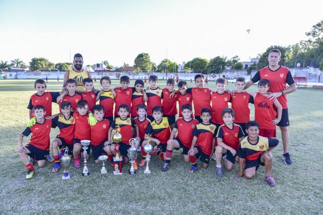 Los campeones de Neuquén en la categoría 2012.