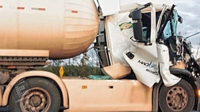 El choque ocurrió en ruta 14.