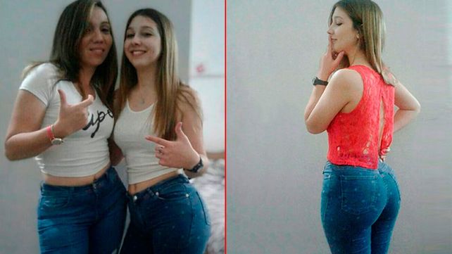 Dos de las fotos que Nahir Galarza subió a Facebook en 2019. En una, posa junto a Soledad Lescano (absuelta en 2023). Dos de las fotos que Nahir Galarza subió a Facebook en 2019. En una, posa junto a Soledad Lescano (absuelta en 2023).