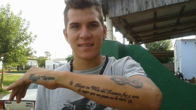 Nicolás Reniero nació en Villa del Rosario, departamento Federación.