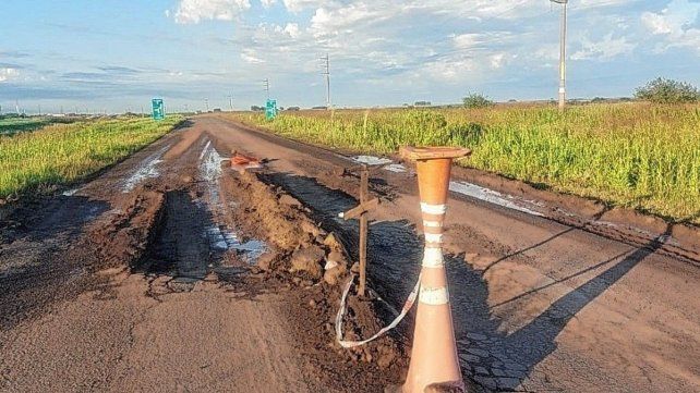 El estado de la ruta 18. El estado de la ruta 18.