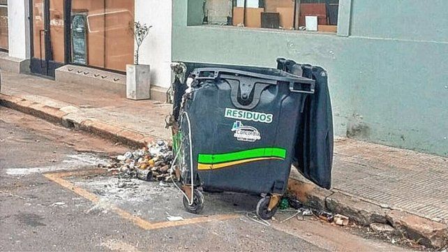 Nueva disposición para los contenedores. 