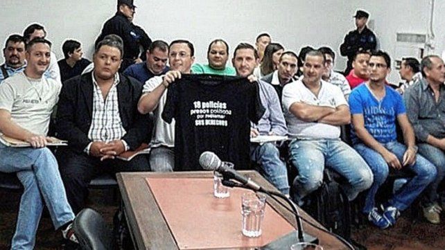 Los policías sediciosos fueron condenados en 2015.