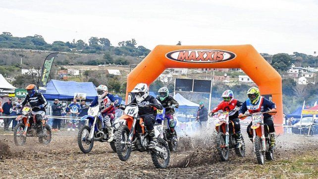 El Endurocross corrió en La Paz.