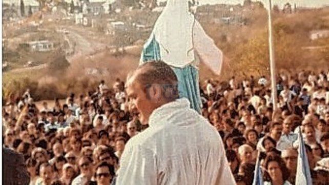 Inicios. Llegó al Inmaculado Corazón de María de Bajada Grande en 1976.