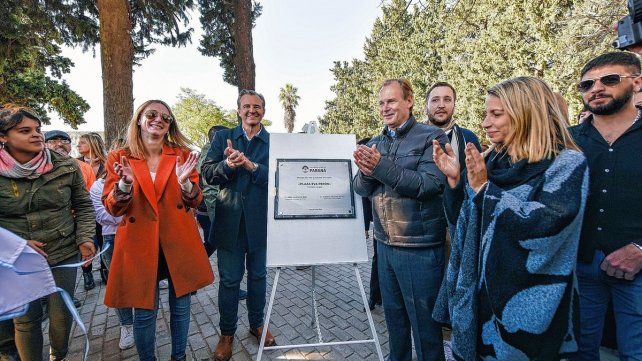 Bordet junto al intendente Bahl, se refirió a las obras que están transformando a Paraná.