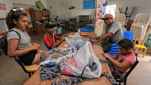 El Hogar de Cristo logró consolidarse como un dispositivo de contención para muchas familias.