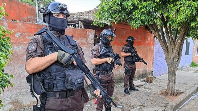 Allanamientos en Concordia. Allanamientos en Concordia.