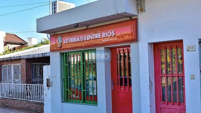 La agencia donde el pozo millonario del Quini 6, en Paraná.