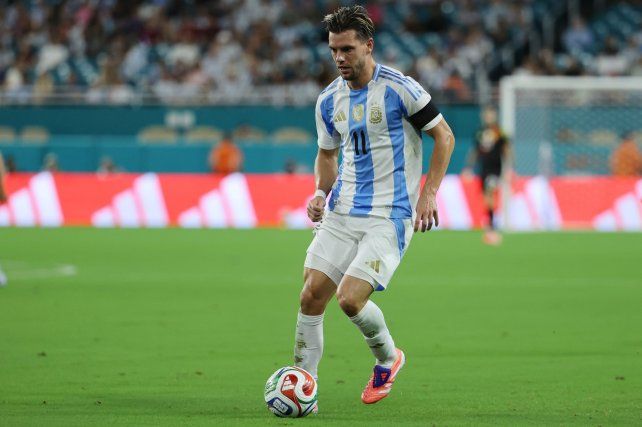 Giovani Lo Celso marcó el gol de Argentina. Giovani Lo Celso marcó el gol de Argentina.