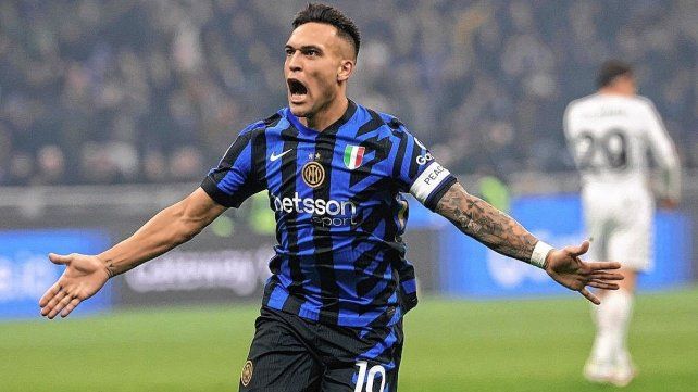 Lautaro Martínez, uno de los argentinos que participó este domingo. Lautaro Martínez, uno de los argentinos que participó este domingo.