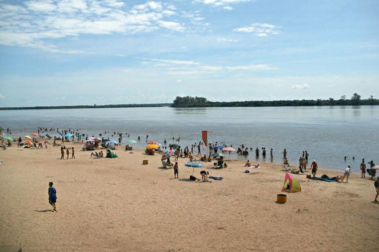 CONCEPCIÓN. Se realizan trabajos en banco Pelay y en el balneario Itapé.