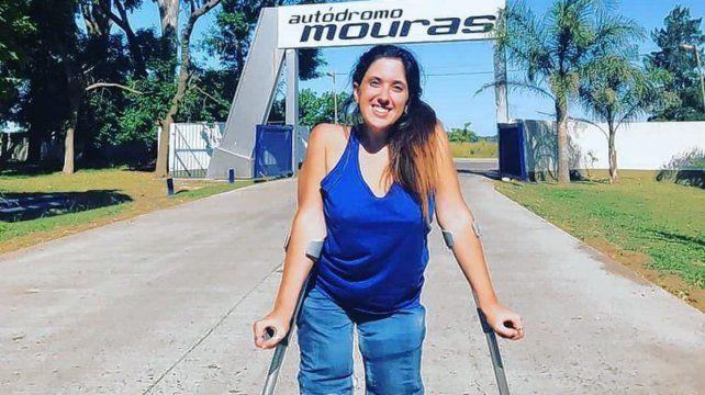 Belén Ameijenda tiene espina bífida y quiere hacer historia en el automovilismo